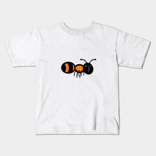 ant black and orang Kids T-Shirt